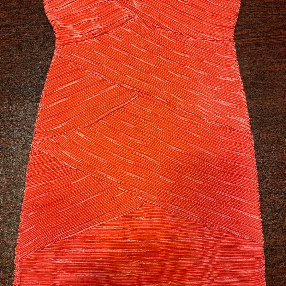 Coral dress